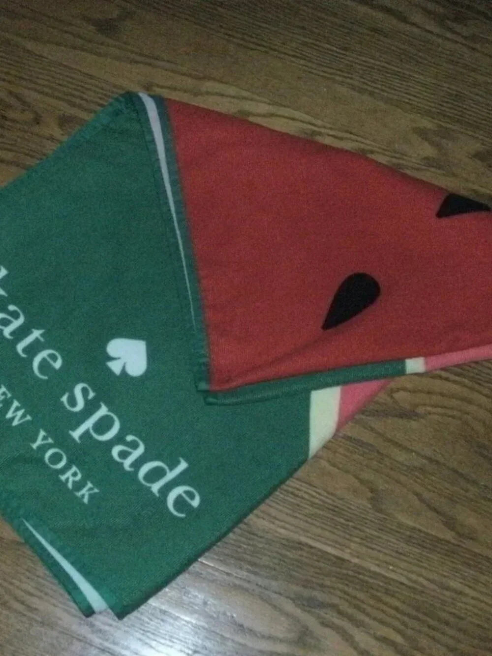 ~ Kate Spade Collectible Limited Edition Watermelon Design Beach Lounge Towel ~